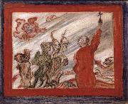 James Ensor Devils Tormenting a Monk oil painting on canvas